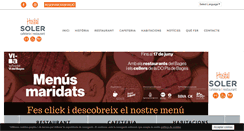 Desktop Screenshot of hostalsoler.com